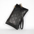 Rhombus Embroidery Accessories Pouch